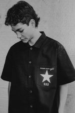 Keep It Alive Boxy Oversized Polo — Midnight